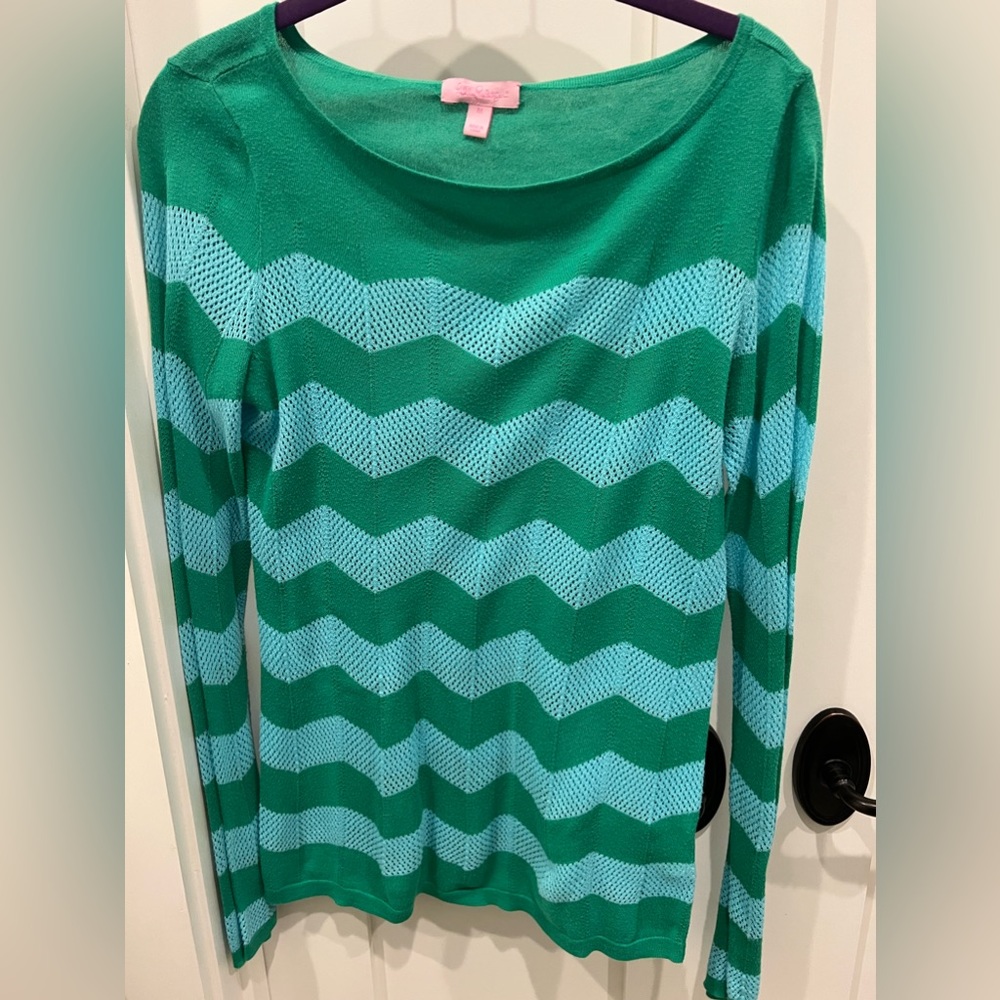 Lilly Pulitzer lightweight sweater size M